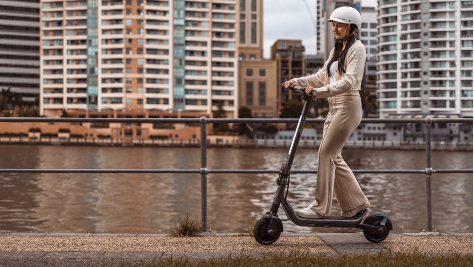 Elegantes E Scooter Als Pramie Ebenbild