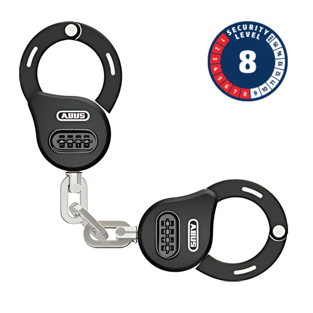 ABUS chain handcuff lock chain claw 10 black